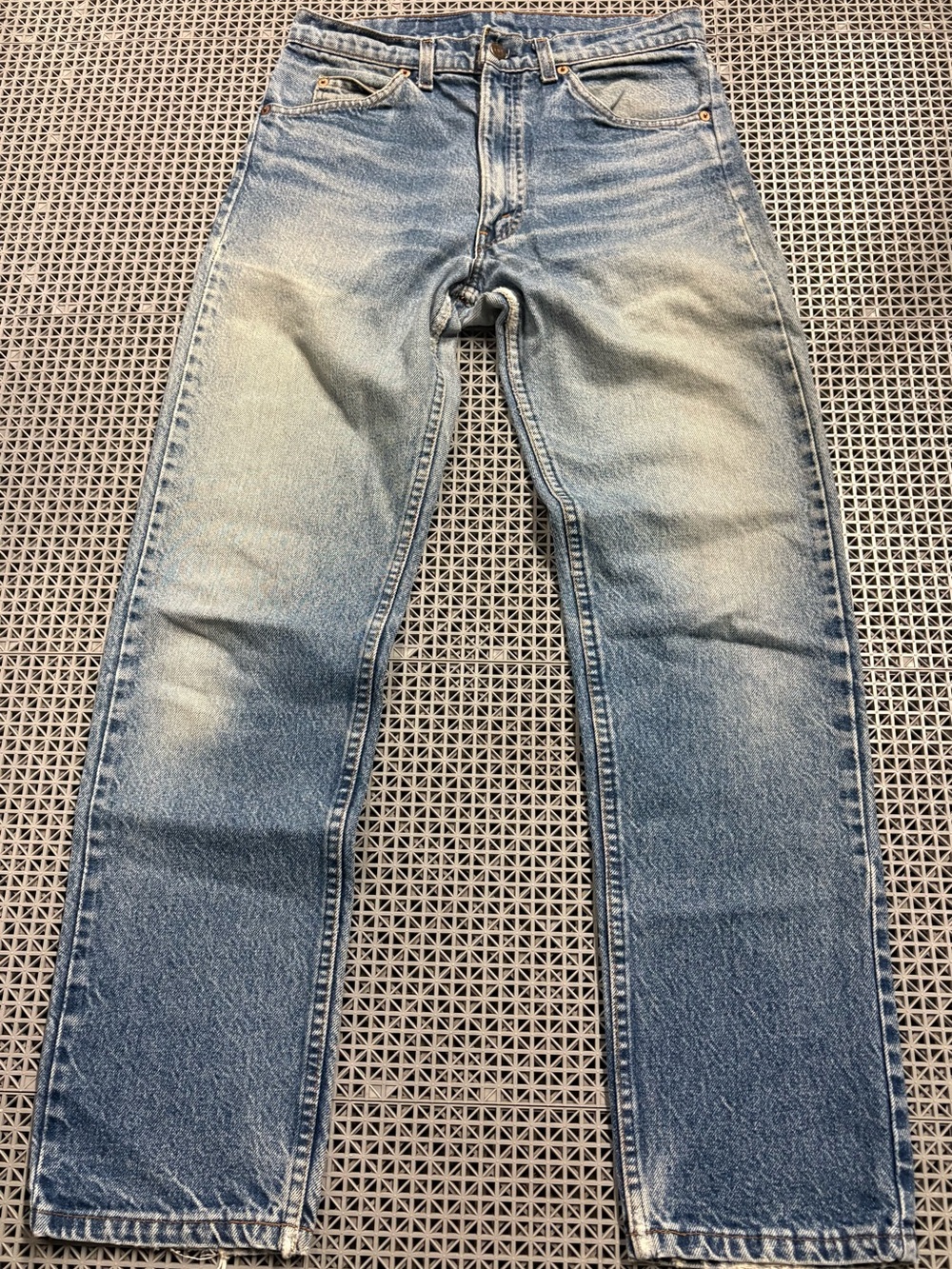 Vintage 1980’s Levi's 505 Orange Tab Medium Wash Blue Jeans - Made in USA